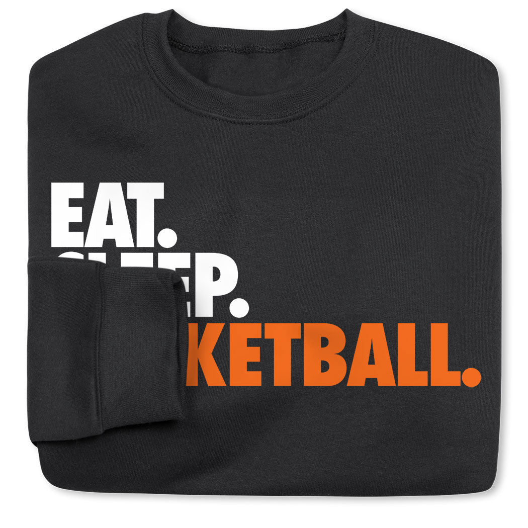 Basketball Crewneck Sweatshirt – Eat Sleep Basketball