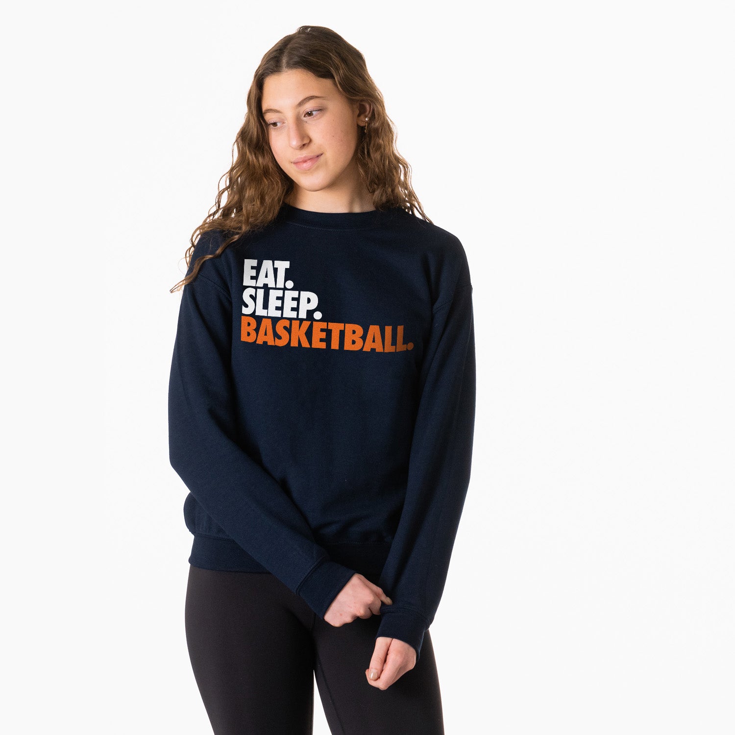 Basketball Crewneck Sweatshirt – Eat Sleep Basketball