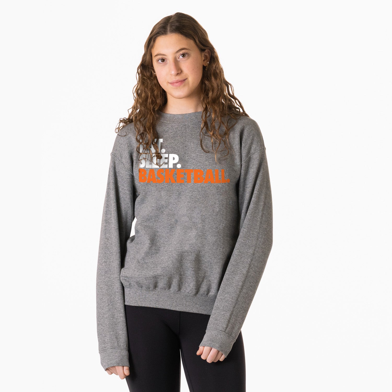 Basketball Crewneck Sweatshirt – Eat Sleep Basketball