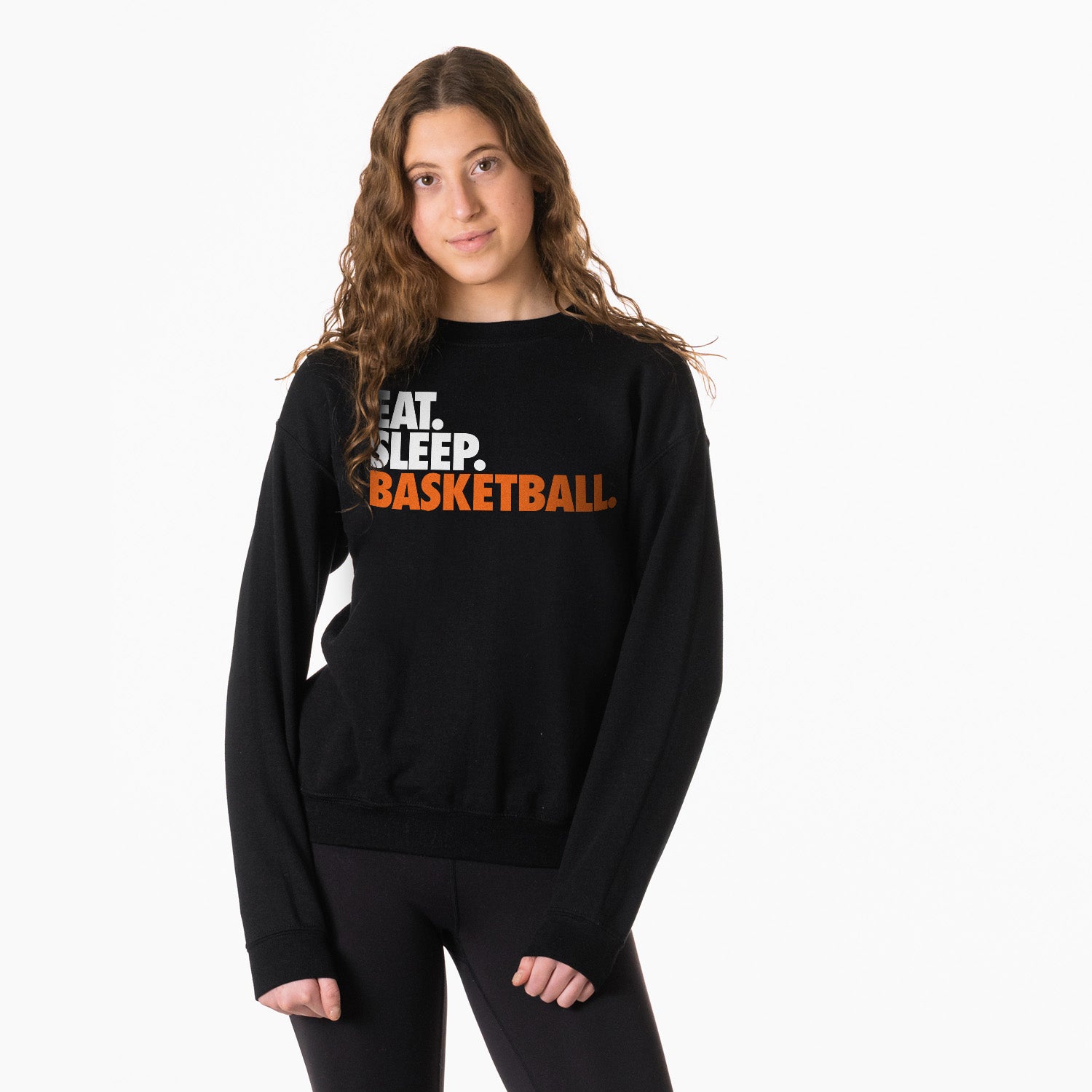 Basketball Crewneck Sweatshirt – Eat Sleep Basketball