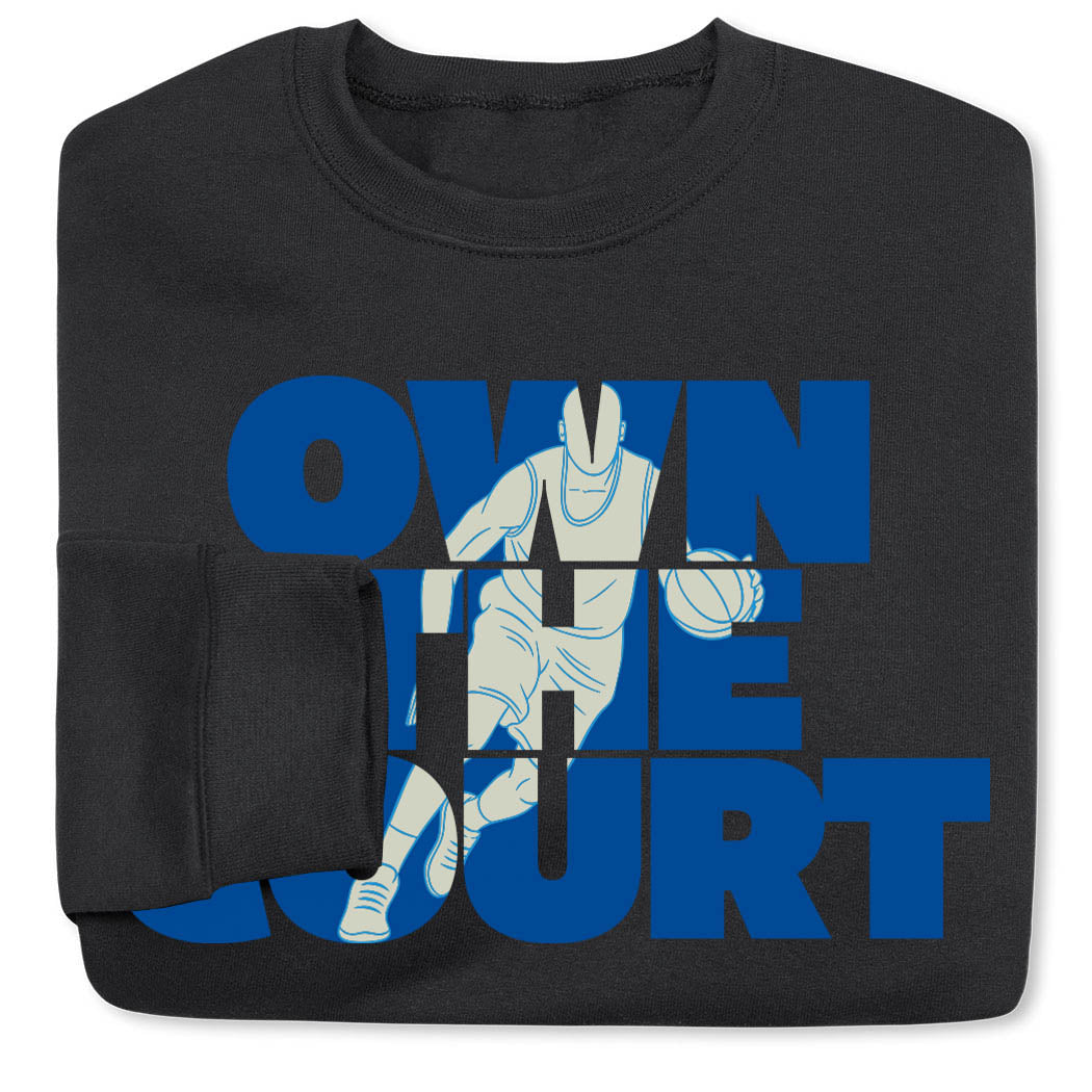 Basketball Crewneck Sweatshirt – Own The Court