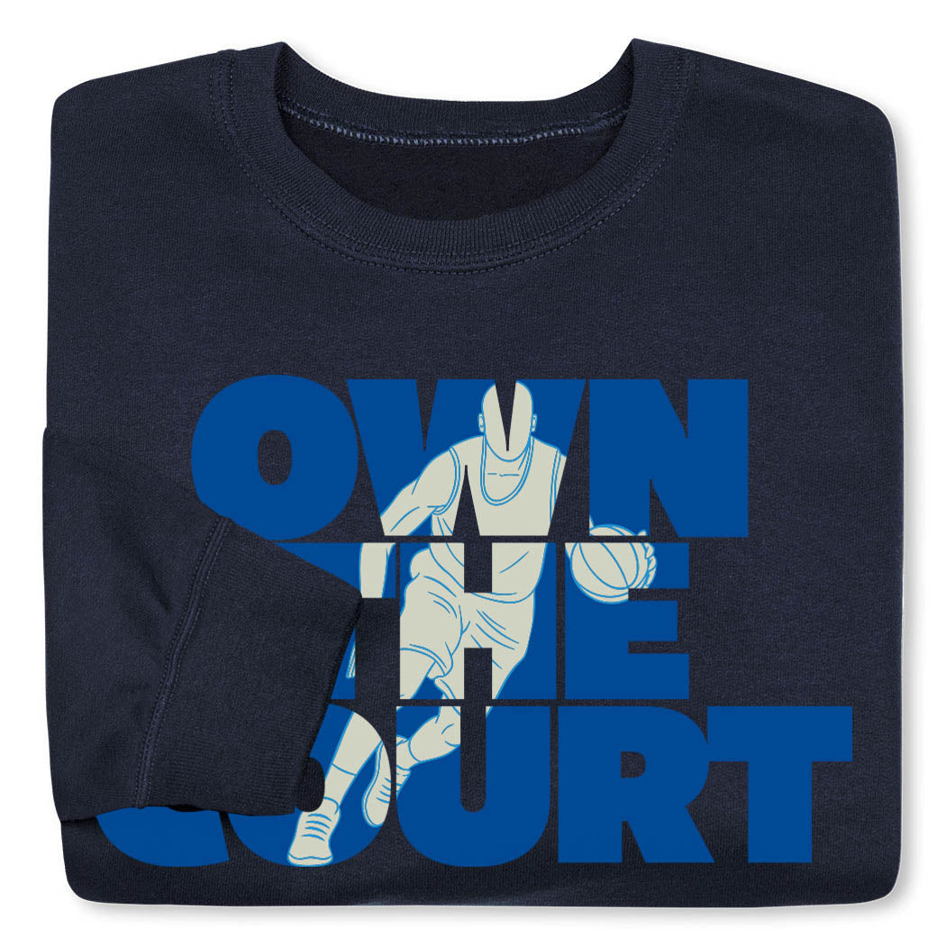 Basketball Crewneck Sweatshirt – Own The Court