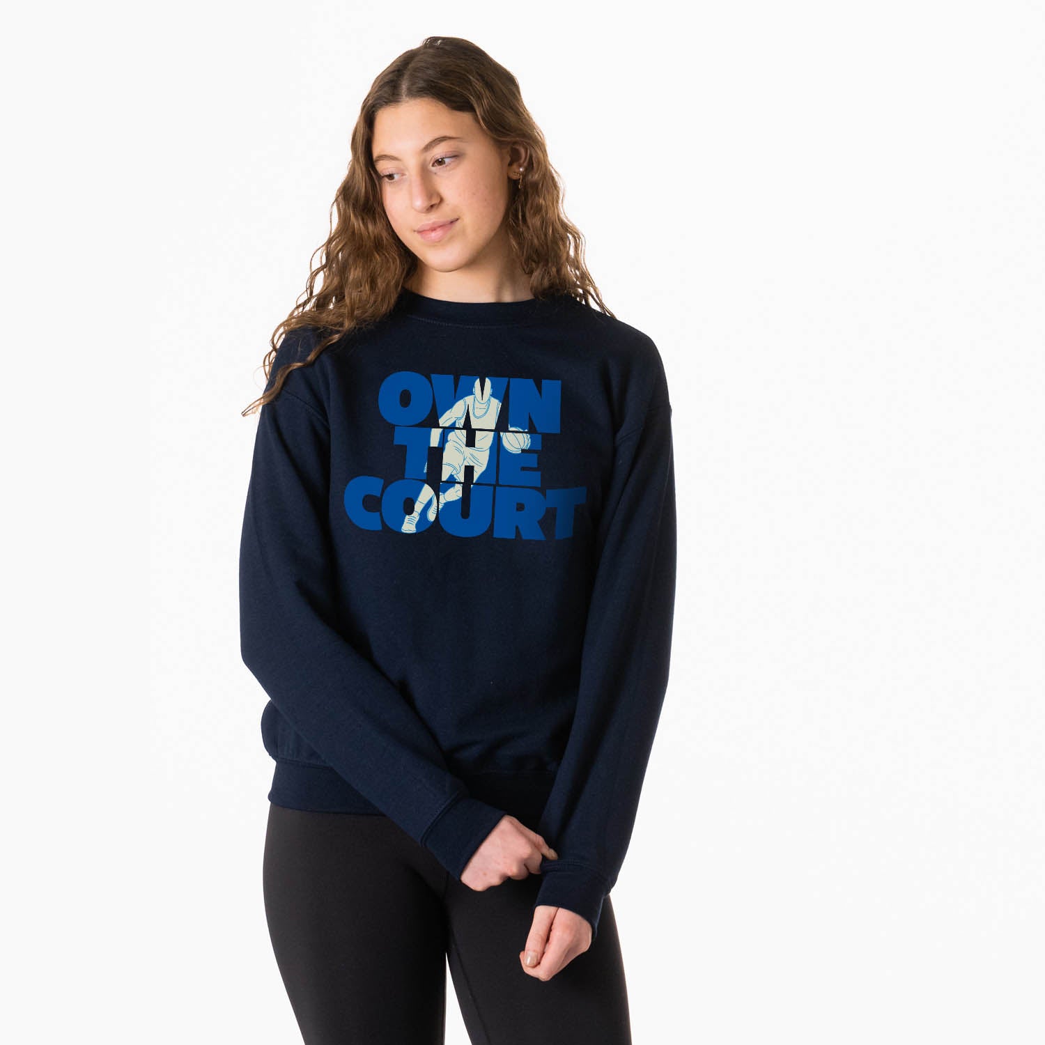 Basketball Crewneck Sweatshirt – Own The Court