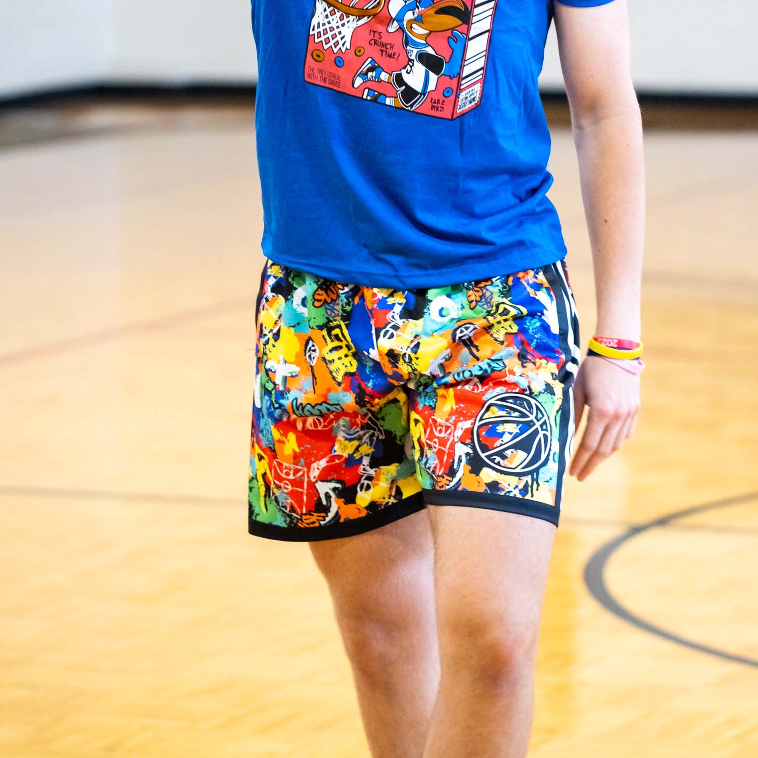 Beckett Basketball Shorts – Urban Graffiti Design
