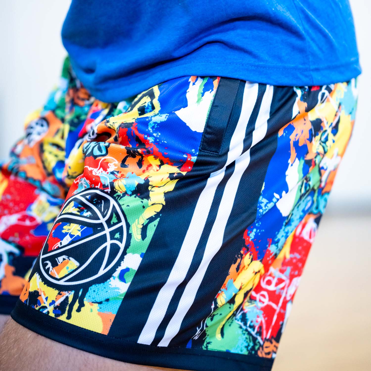 Beckett Basketball Shorts – Urban Graffiti Design
