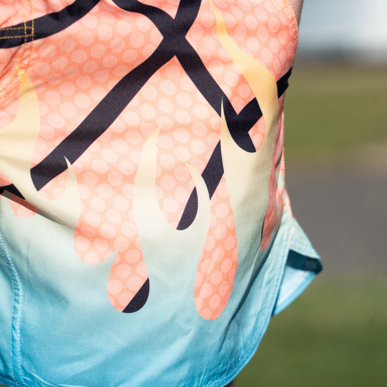 Ryder Basketball Shorts – Flame Energy Edition